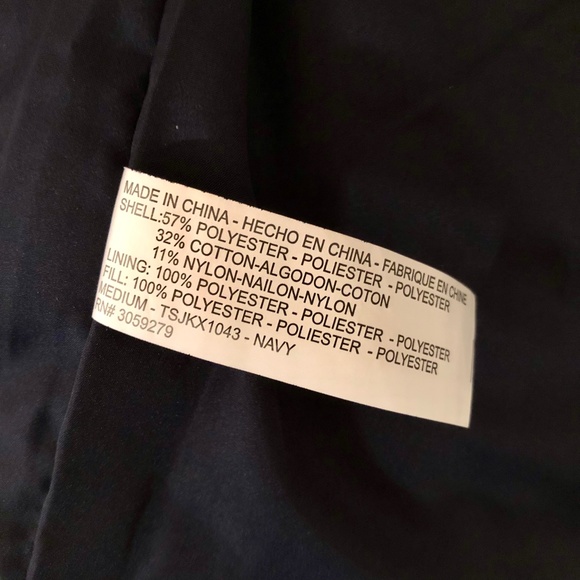 Thread & Supply Navy Quilted Vest NWOT - Picture 3 of 7